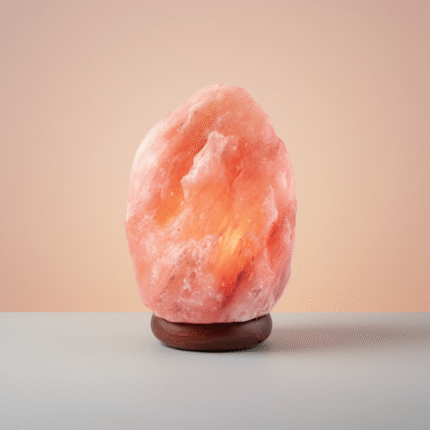 Red & Maroon Natural Shaped Salt Lamp